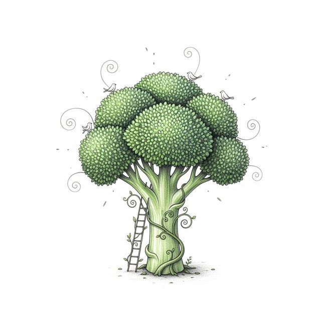 Broccoli Drawing Gallery gallery