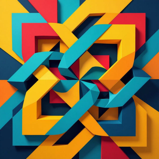 Modern Geometric Abstract Art gallery