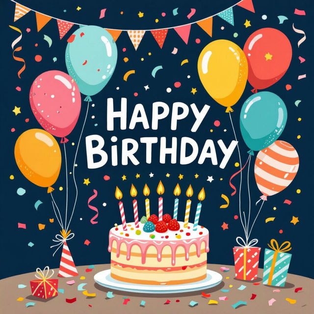 Happy Birthday Images - Made With AI gallery