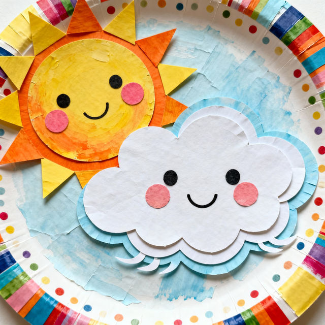 Paper Plate Art - Made With AI gallery