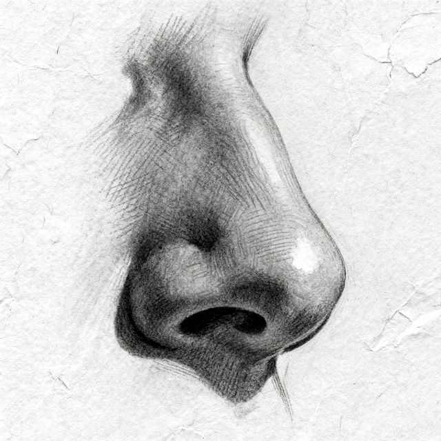 Nose Drawings - Made With AI gallery