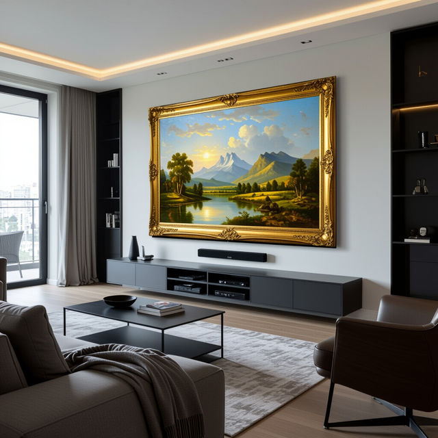 TVs That Look Like Picture Frames gallery