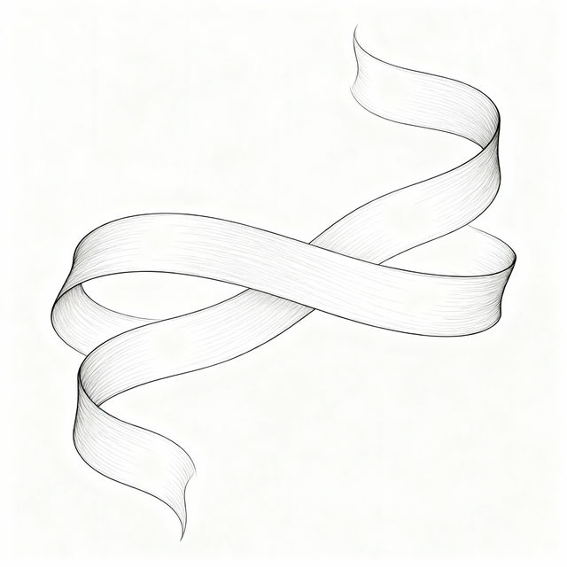 Easy Ribbon Drawings gallery