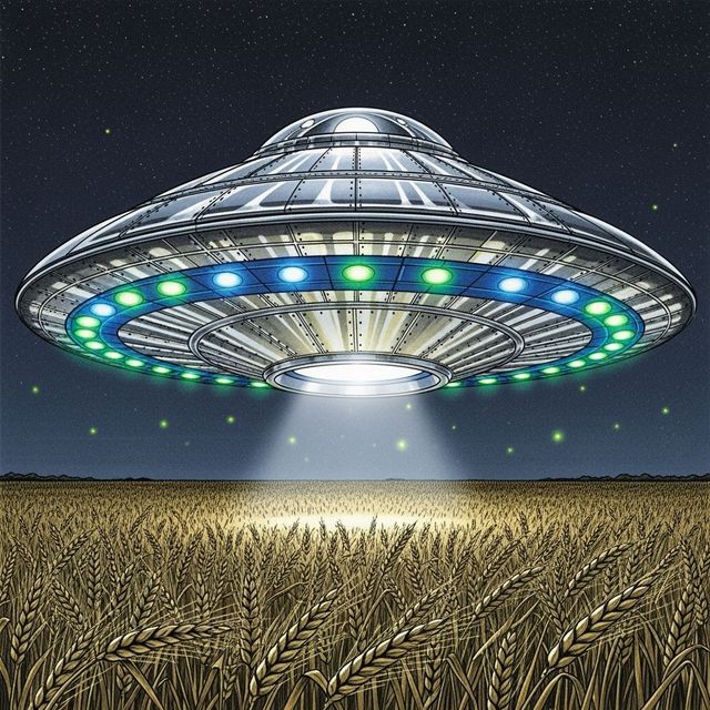 Create an AI UFO Drawing gallery