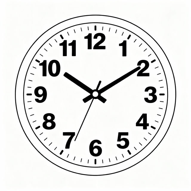 Easy Clock Drawing - AI Generated gallery