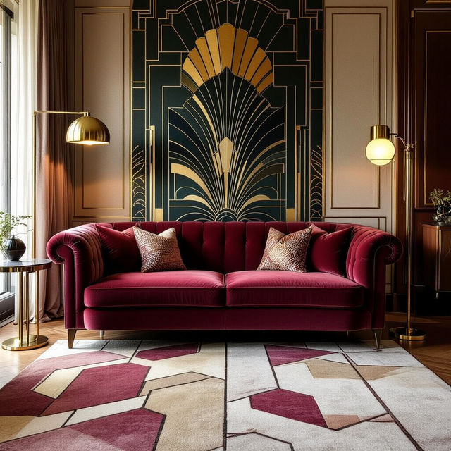 Art Deco Style Furniture - AI Generated Designs gallery