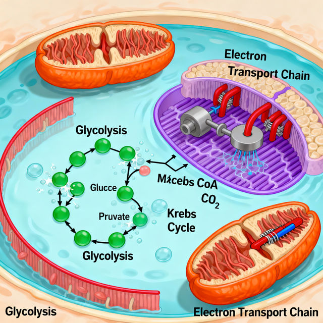 Cellular Respiration Drawings gallery
