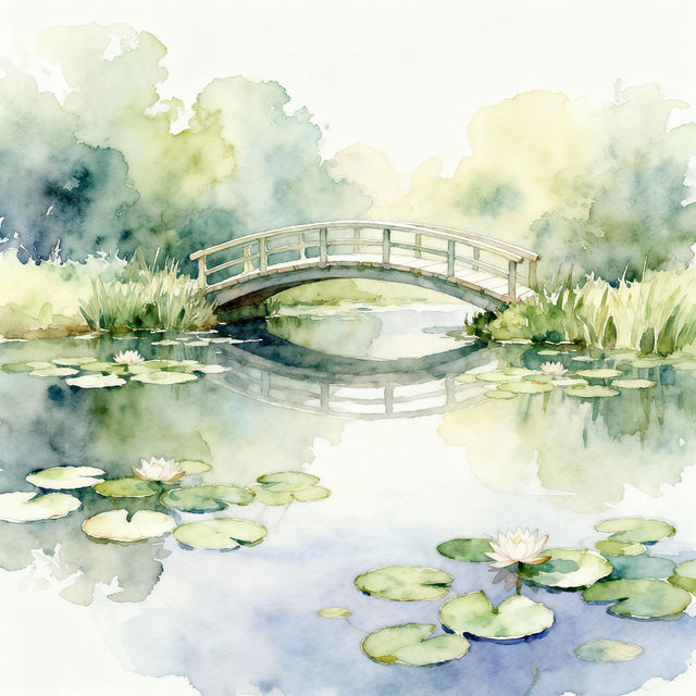 Easy Pond Drawings - Made With AI gallery