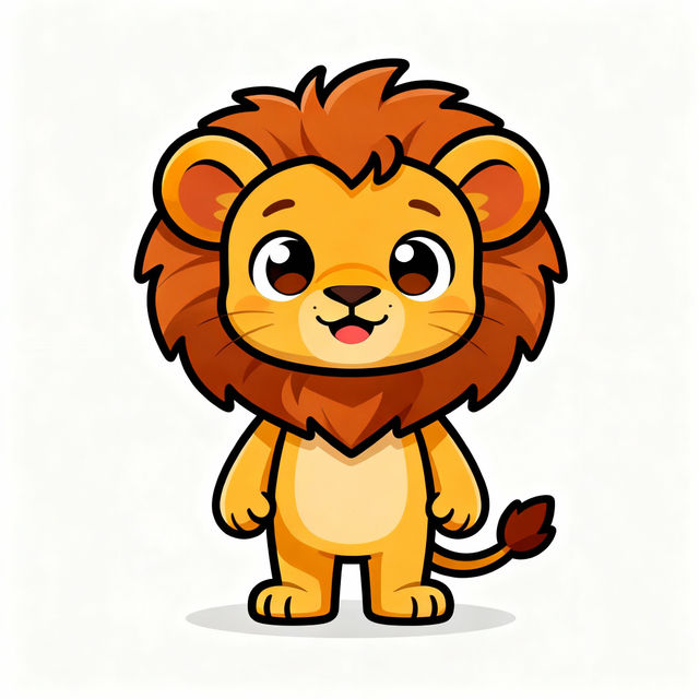 Lion Cartoon Drawings gallery