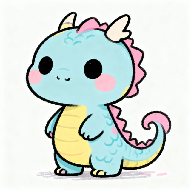 Easy Dragon Drawings gallery