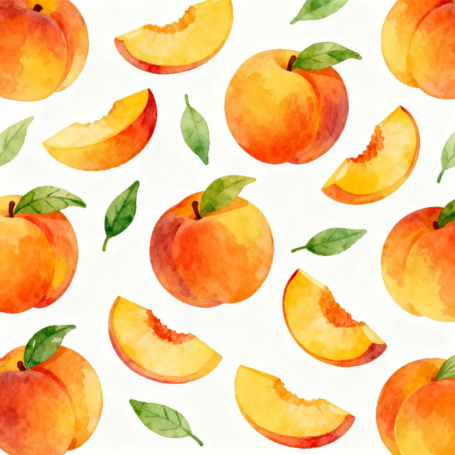 Peach Clip Art gallery