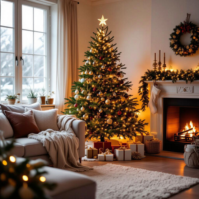 Christmas Tree Aesthetic Wallpaper gallery