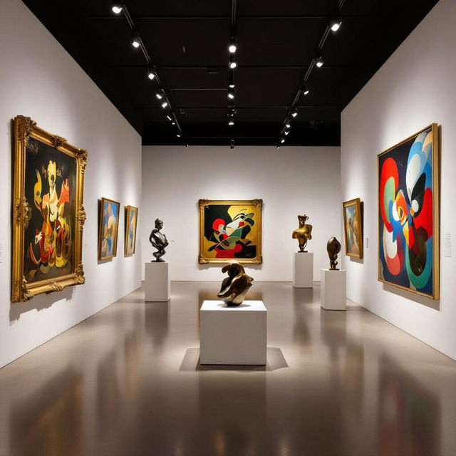 Brunnier Art Museum - AI Art gallery