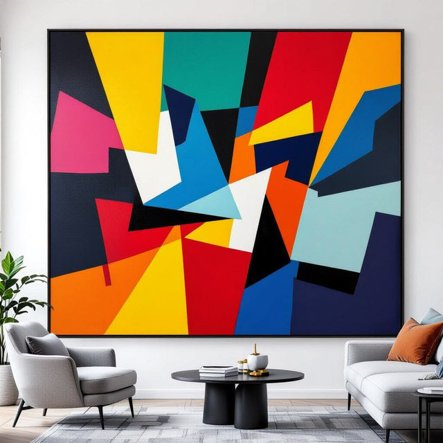 Modern Abstract Art for Living Room gallery