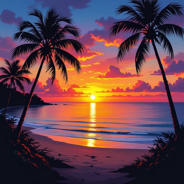 Sunset Pictures - AI Generated gallery