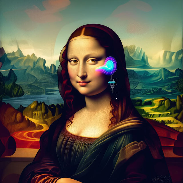 Famous Art Portraits - Reimagined by AI gallery