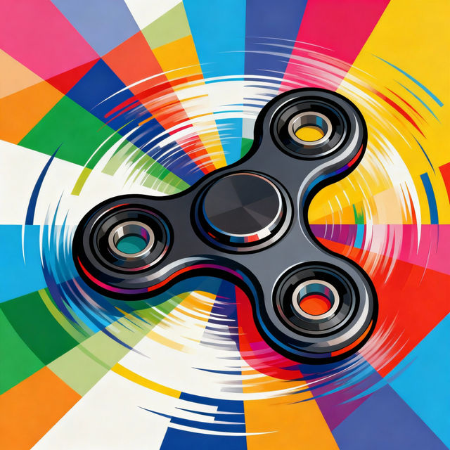 Fidget Spinner Drawings - AI Generated Art gallery