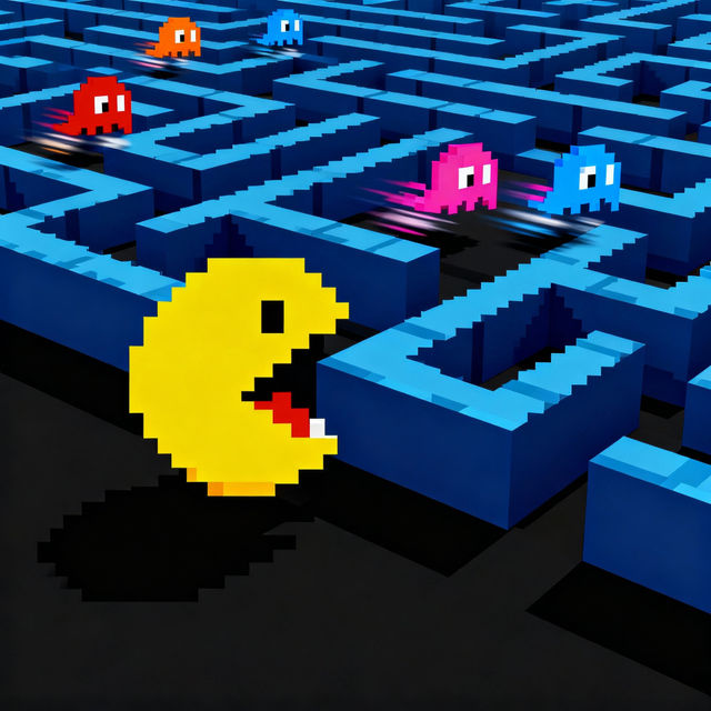Pac-Man Pixel Art gallery