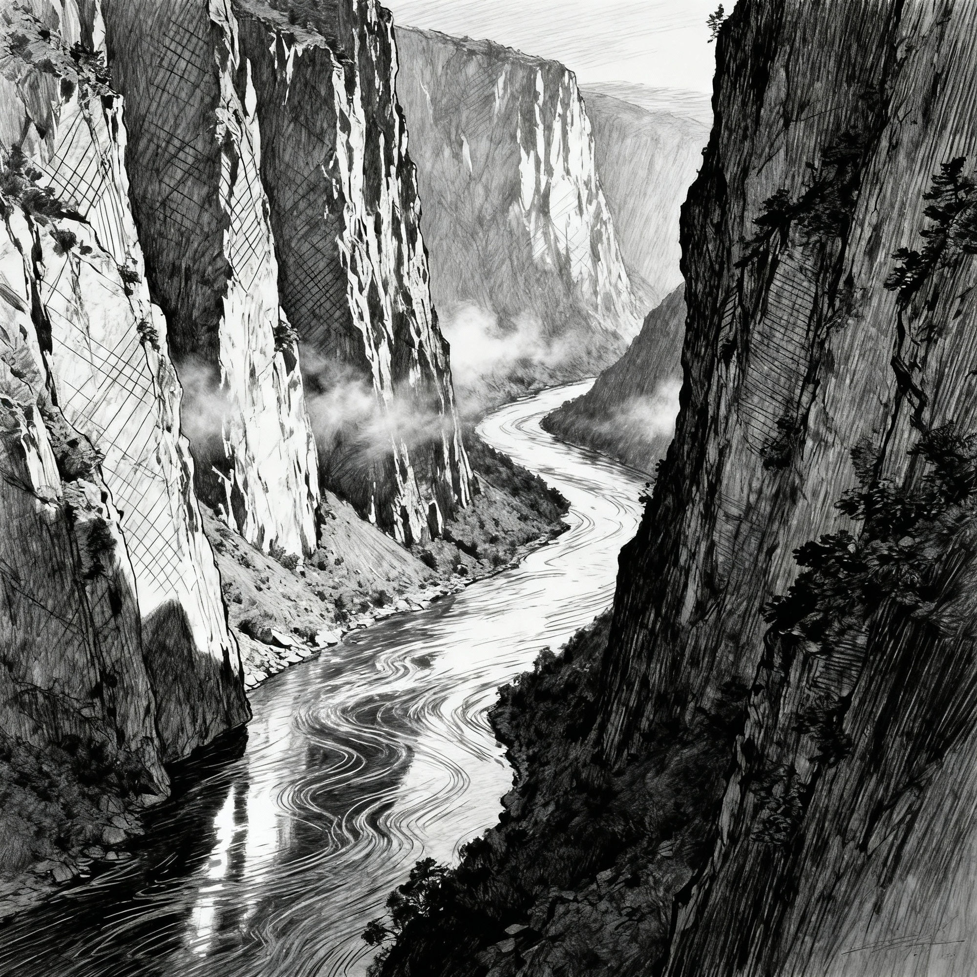 Fjord Drawings Create Beautiful Fjord Art With AI