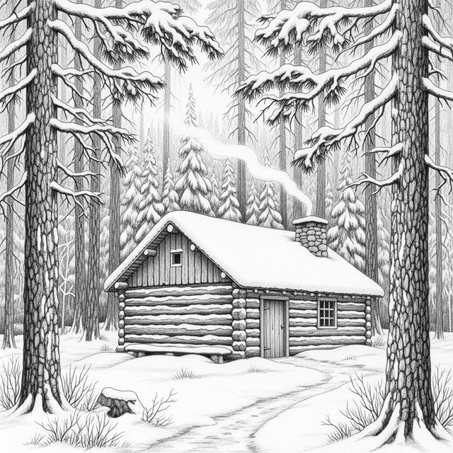 AI Cabin Drawing Gallery gallery