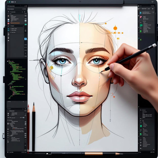 Face Drawing Step By Step gallery