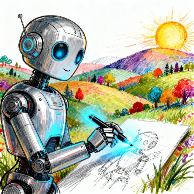 Sketch Bot Art gallery