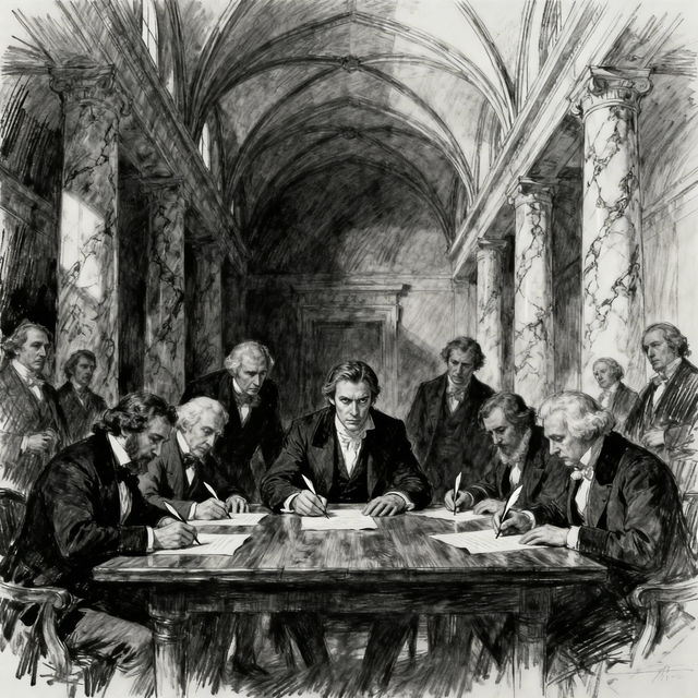 Treaty of Versailles Drawings gallery