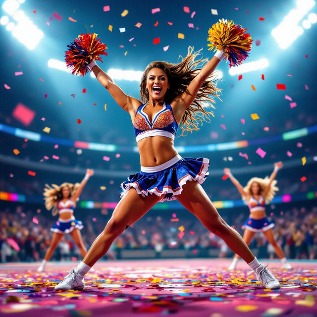 Cheerleader Wallpapers - Made With AI gallery