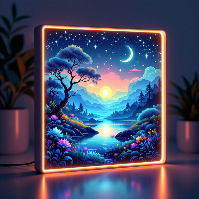 Light Up Picture Frame Art gallery