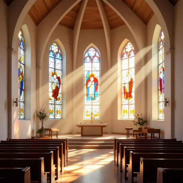 Church Background Images - AI Generated gallery