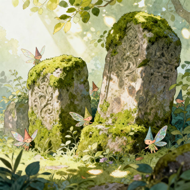 Moss Drawings - AI Generated Art gallery