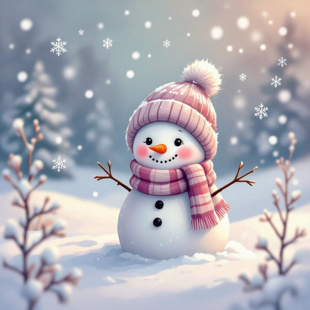 Cute Snow Wallpapers gallery