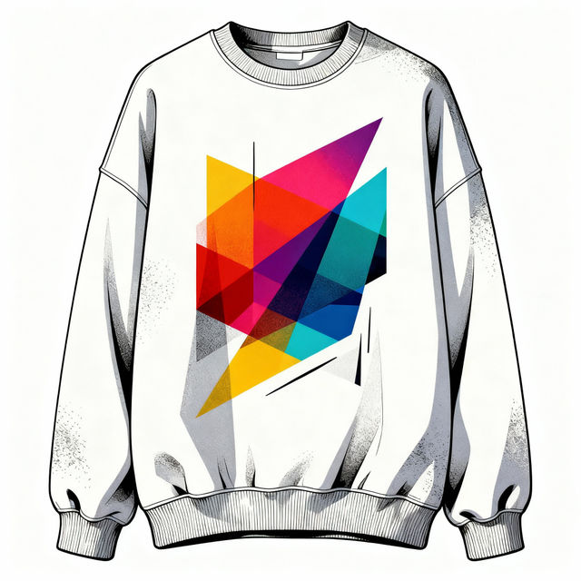 Sweatshirt Drawing - AI Generated gallery