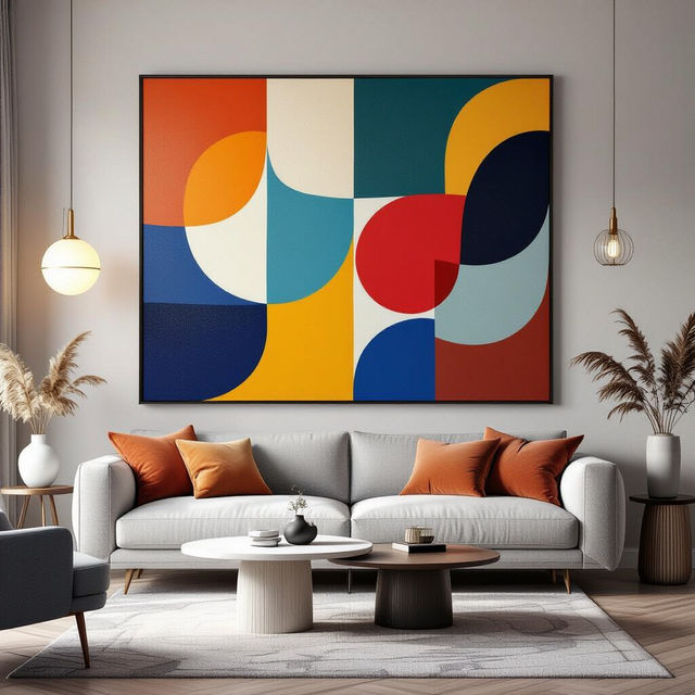 Modern Canvas Wall Art - Made With AI gallery