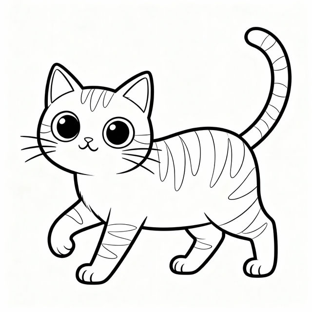Cat Picture To Color gallery