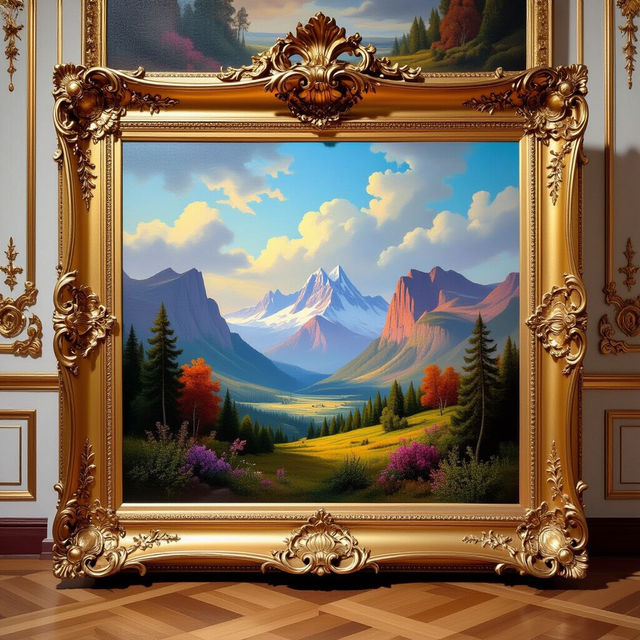 Large Picture Frame Sizes - AI Generated Art gallery
