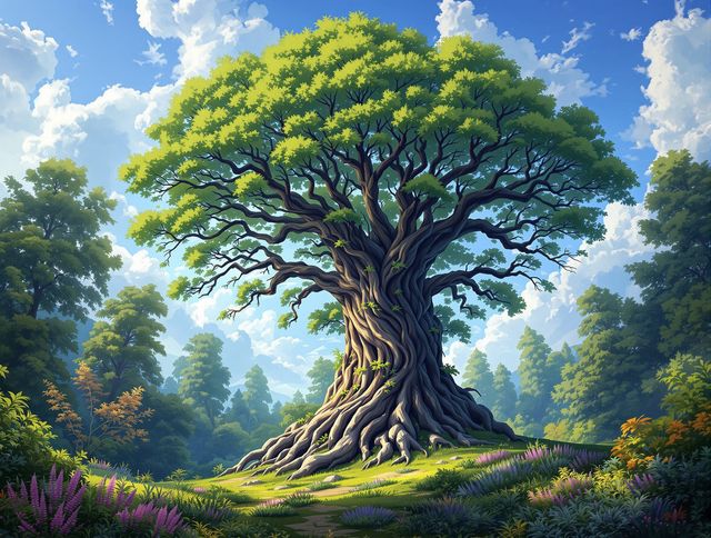 Tree Drawing & Sketches gallery