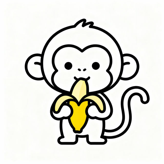Easy Monkey Drawings gallery