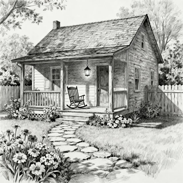 Sketch Of A House gallery