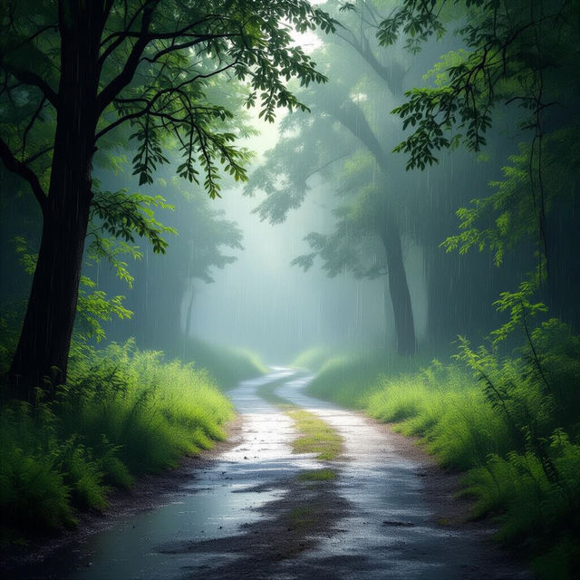 Images Of Rain - Created With AI gallery