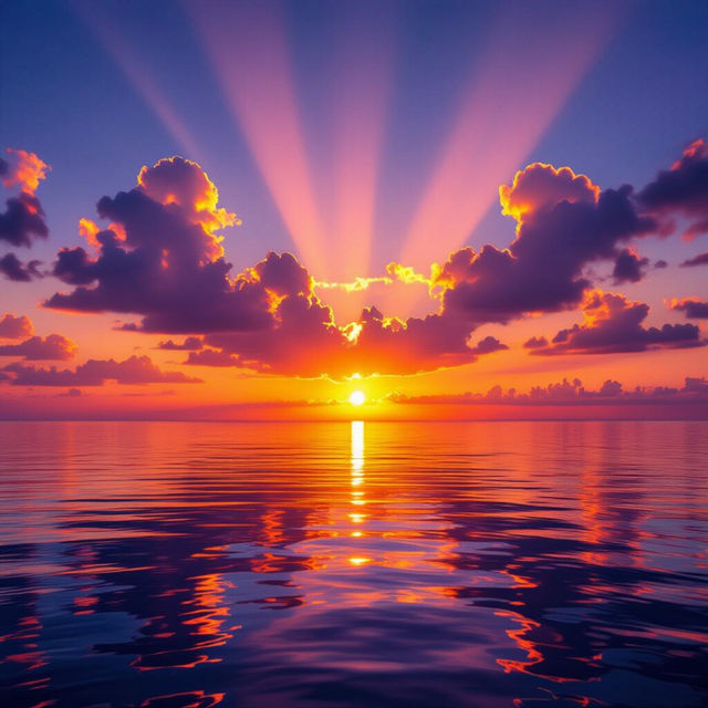 Sunset Images - Free AI Creations gallery