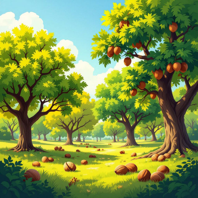 Types of Nut Trees Pictures gallery