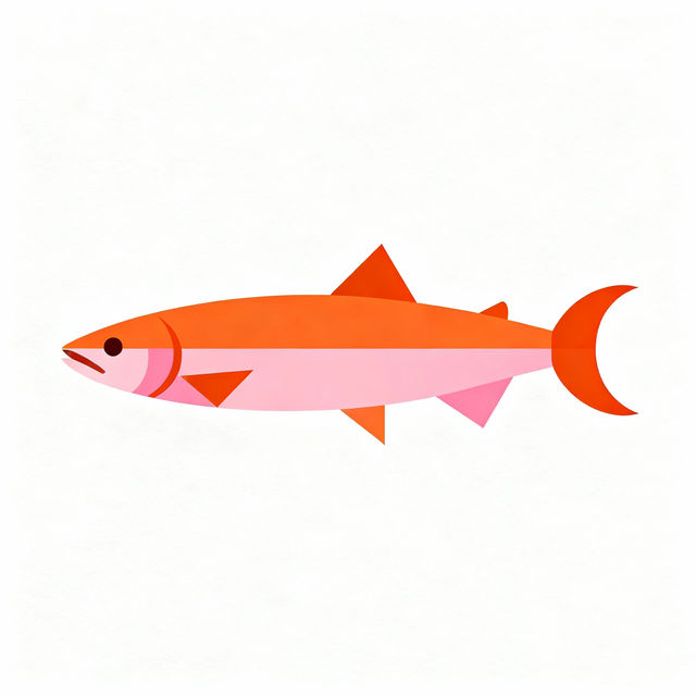 Easy Salmon Drawing gallery