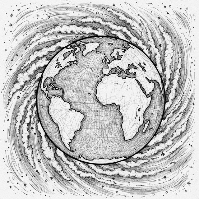 Explore AI-Generated Globe Drawings gallery