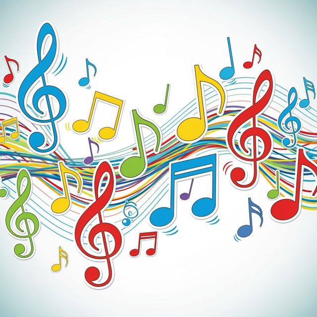 AI-Generated Music Clip Art gallery