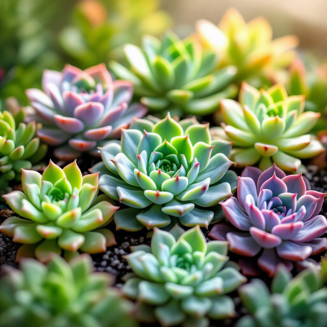 Succulent Art - AI Generated gallery