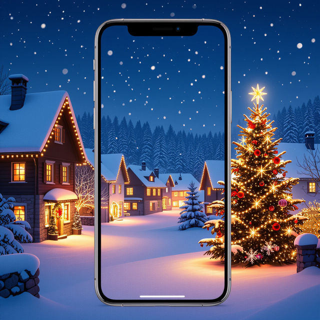 Christmas Phone Wallpaper 4K gallery
