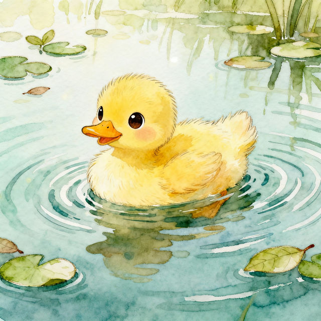 Drawing Of Duck - AI Generated gallery