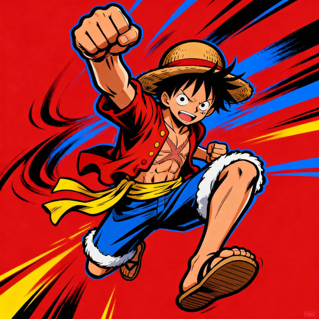 Luffy Drawings - AI Generated gallery