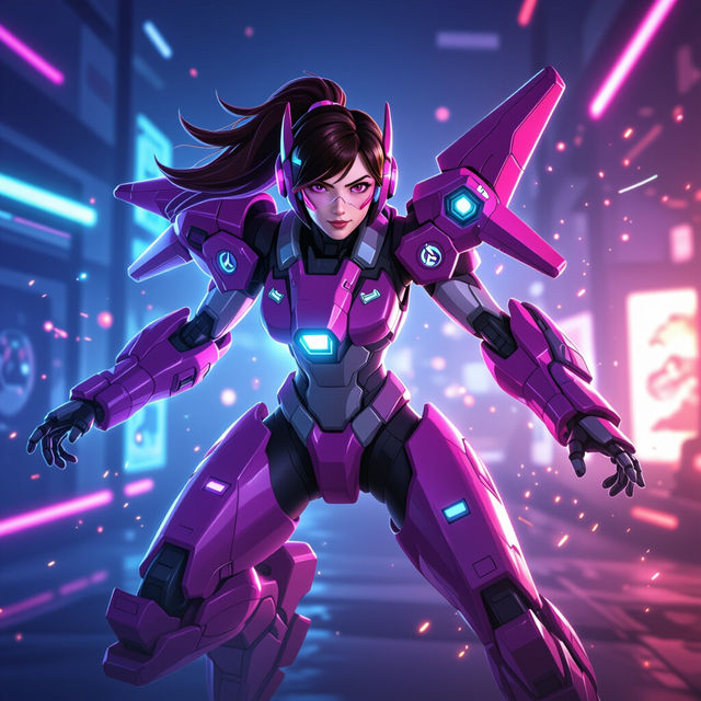 D.Va Wallpapers - Made With AI gallery